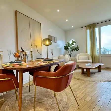 Апартаменты Vue Paris 1 Min De La Gare